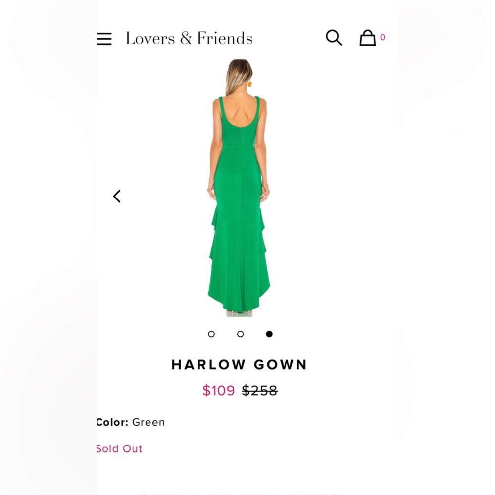 Lovers & Friends Harlow Gown
